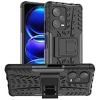 Чехол Armor Case Xiaomi Redmi Note 12 Pro Plus 5G Black ZZ, код: 8261356
