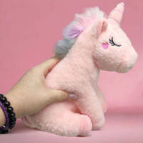 М'яка іграшка "Єдиноріг", 27 см, рожева [tsi236666-TSI], фото 2