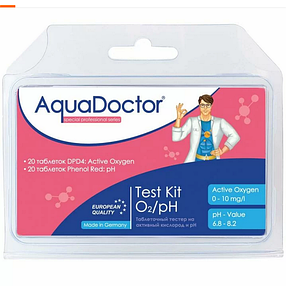 Тестер для басейну AquaDoctor Test Kit O2/pH, фото 2