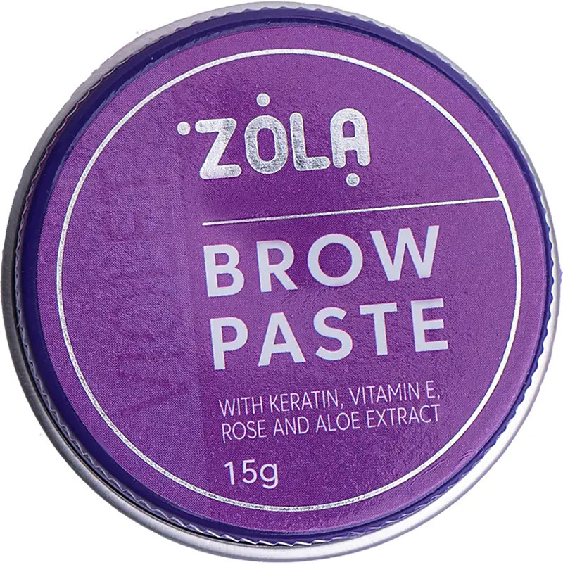 Контурна паста для брів (Фіолетова) ZOLA, 15 гр