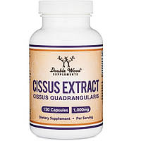 Комплекс для суставов Double Wood Supplements Cissus Quadrangularis Extract 1000 mg 2 caps pe GL, код: 8314952