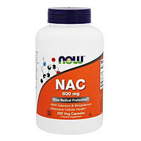 Ацетилцистеин NOW Foods N-Acetylcysteine 600 mg 250 Veg Caps ZZ, код: 7518488