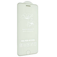 Защитное стекло с сеткой от пыли FlowerStand Apple iPhone 6 iPhone 7 iPhone 8 White ZZ, код: 8215348
