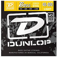 Струны для бас-гитары Dunlop DBS40100 Stainless Steel Bass Light Strings 40 100 ZZ, код: 6555833