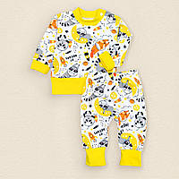 Костюм для мальчика Dexters с джемпером и штанами енотик 74 см желтый GL, код: 8418539