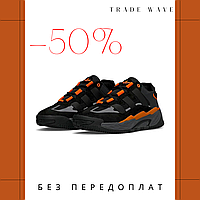 Кроссовки мужские спортивные для бега,Кроссовки Adidas Niteball HD Black Orange летние, Простые мужские