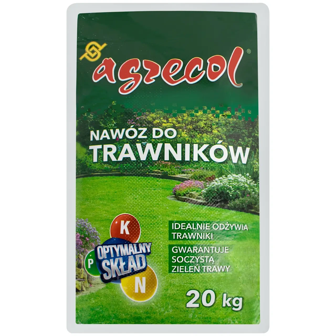 Добриво для газонів Агрекол/Agrecol (13.5.5.7) 20 кг
