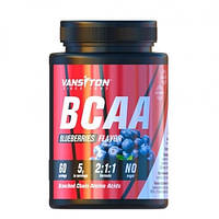 Аминокислота BCAA для спорта Vansiton BCAA 300 g 60 servings Blueberries ZZ, код: 7907388