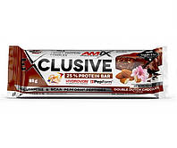 Протеиновый батончик Amix Nutrition Exclusive Protein Bar 85 g Double Dutch Chocolate GL, код: 7907374