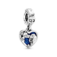 Срібний шарм Pandora Moments Disney Леді і бродяга 798634C01 GL, код: 7360418