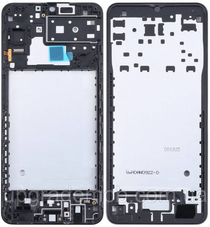 Рамка дисплея Samsung A136 Galaxy A13 5G чорна, фото 1