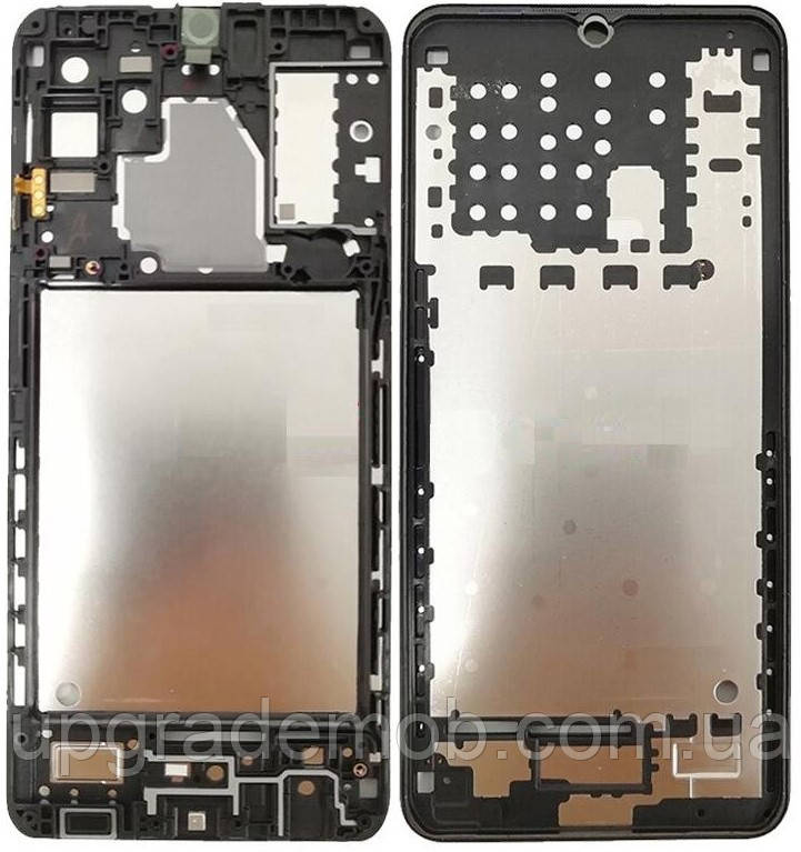 Рамка дисплея Samsung A326 Galaxy A32 5G чорна, фото 1