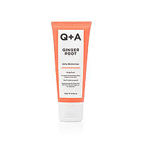 Увлажняющий крем для лица на основе корня имбиря Q+A Ginger Root Daily Moisturiser 75 мл GL, код: 8289749