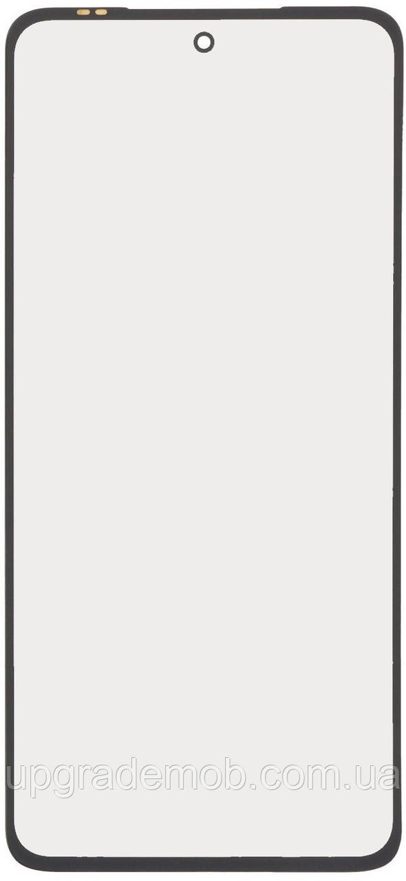 Скло дисплея Motorola XT2221 Moto G52 /XT2225 Moto G82 /XT2203-1 Edge 30 чорне з OCA-плівкою, фото 1