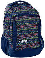 Рюкзак молодежный Paso Синий (18-2808PC16) TS, код: 8302097