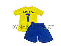 Детская футбольная форма ФК "Аль-Наср" №7 Ronaldo (5-13 лет)