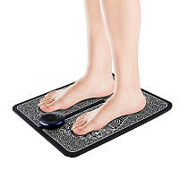 Миостимулятор для ступней и ног EMS Foot Massager Black (3_03472) ZZ, код: 8154263