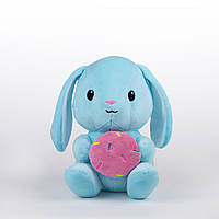 Мягкая игрушка KidsQo зайчик Хрумтик 22см голубой KD723 GL, код: 7633994