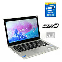 Ноутбук Б-класс Sony VAIO SVT131A11V/ 13.3" (1366x768)/ Core i5-3317U/ 8 GB RAM/ 120 GB SSD/ HD 4000