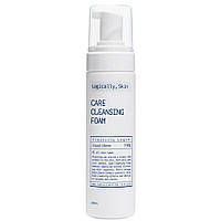 Мягкая очистительная пенка для умывания Logically Skin Care Cleansing Foam 200 мл ZK, код: 8289607