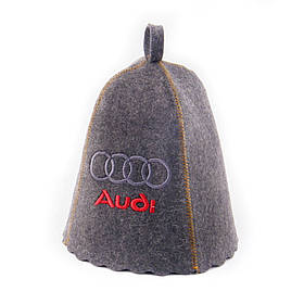 Лазнева шапка Luxyart Audi Сірий (LA-248) IB, код: 1101588