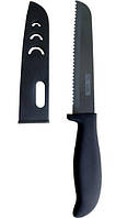 Нож кухонный Kamille керамический Miracle Blade для хлеба 15см + чехол DP38031 TS, код: 7425820
