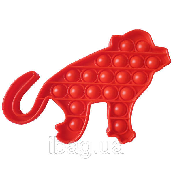 Іграшка-антистрес Pop It Червона Мавпа IB, код: 6594645