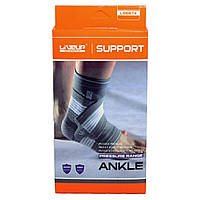 Фиксатор лодыжки LiveUp Ankle Support S Grey (LS5674) ZK, код: 1827168