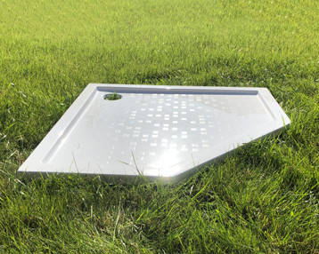 Душовий піддон «Белла» 1000 Білий А100 глянець, фото 1