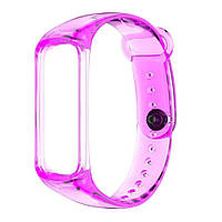 Ремешок Neon Silicone Strap Samsung Galaxy Fit2 SM-R220 Rose TS, код: 8098207