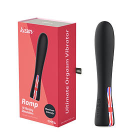 Вібратор із британським прапором Ultimate Orgasm Vibrator Kissen Romp Chisa IB, код: 8370789