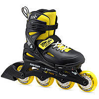 Ролики Rollerblade Fury Black-yellow розмір 29-33