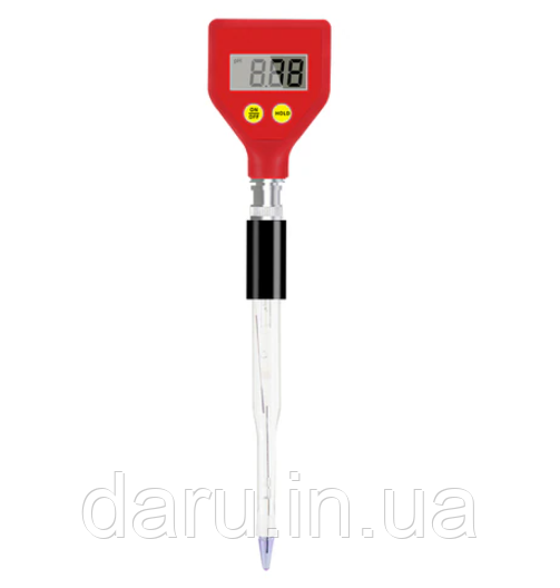 PH-метр PH-98108 pH: 0.00-1400 BNC з гострим твердим електродом, фото 1