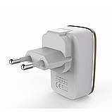 Home Charger 2.4A 1U Micro Cable (1m) Ldnio DL-A1204Q White, фото 2