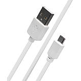Home Charger 2.4A 1U Micro Cable (1m) Ldnio DL-A1204Q White, фото 3