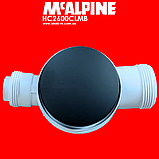Сифон для ванни клік-клак чорний матовий HC2600CLMB McALPINE, фото 7