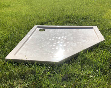 Душовий піддон «Белла» 1000 Арктик Т333 глянець, фото 1