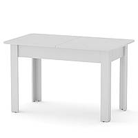 Стол кухонный раскладной Компанит КС-5 альба (белый) GL, код: 6541074