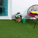 Рулонне покриття декоративна штучна трава Jacarta 20 мм., фото 6