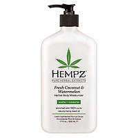 Молочко кокос-арбуз HEMPZ Fresh CoconutWatermelon Moisturiser 500 мл TS, код: 8289509