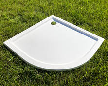 Душовий піддон «Жасмін» 900/R550 Білий А100 глянець, фото 2