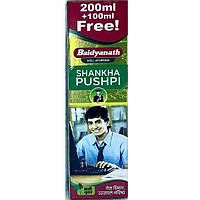 Комплекс для профилактики работы головного мозга Baidyanath Shankhа Pushpi syrup 300 ml 120 ZK, код: 8207096