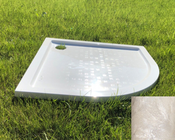 Душовий піддон «Жасмін» 900/R550 Арктик Т333 глянець