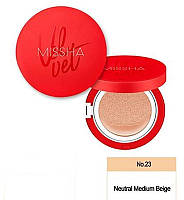 Тональный кушон с матовым финишем Missha Velvet Finish Cushion SPF50+ PA+++ Тон № 23