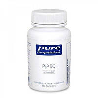 Пиридоксин Pure Encapsulations P5P 50 activated vitamin B6 PE-00211 160 mg 180 Caps ZK, код: 7548219