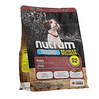 Корм Nutram S2 Sound Balanced Wellness Puppy сухой для щенят с курицей и цельными яйцами 340 IB, код: 8451564