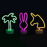 Нічний світильник Neon Lamp series — Jupiter Yellow, фото 3
