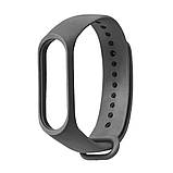 Ремінець Silicone Sport Band Xiaomi Mi Band 5 6 7 — Dark Red, фото 4