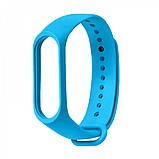 Ремінець Silicone Sport Band Xiaomi Mi Band 5 6 7 — Dark Red, фото 5