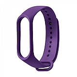 Ремінець Silicone Sport Band Xiaomi Mi Band 5 6 7 — Dark Red, фото 9